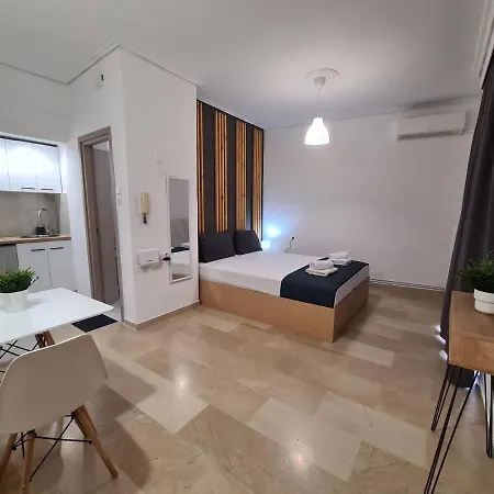 Apartment In The Heart Of The City 5Β Larissa Buitenkant foto