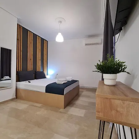 Apartment In The Heart Of The City 5Β Larissa Buitenkant foto